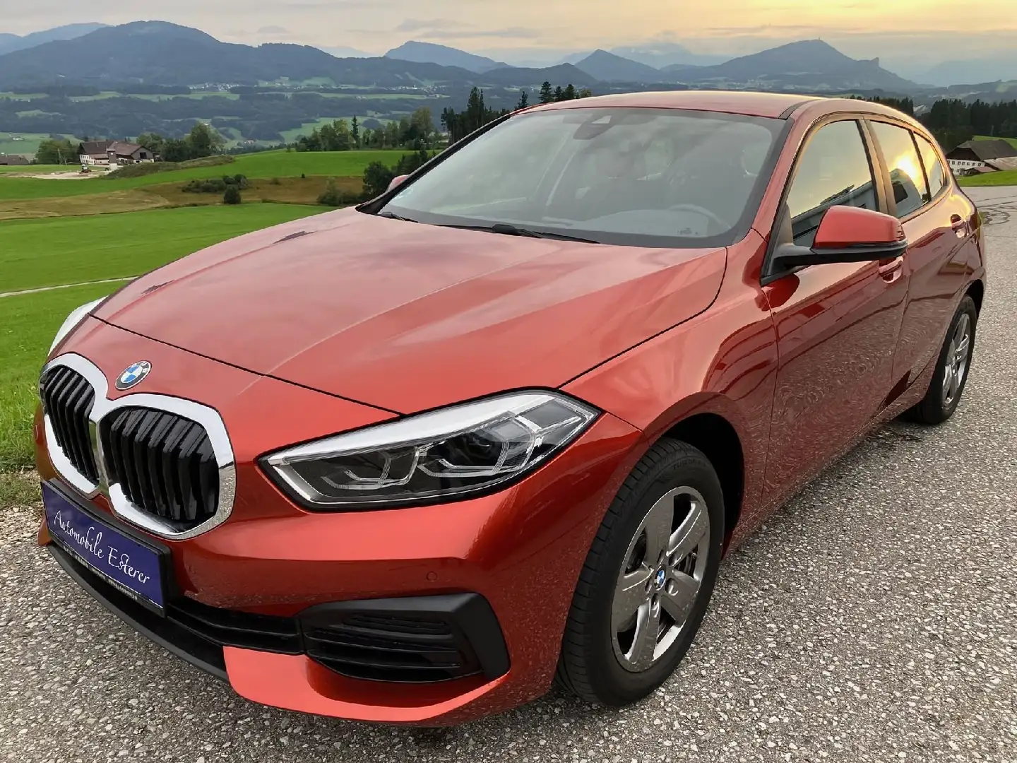 BMW 116 116 i Advantage, Navi, PDC, WLan, LED, Klimaaut. Orange - 1