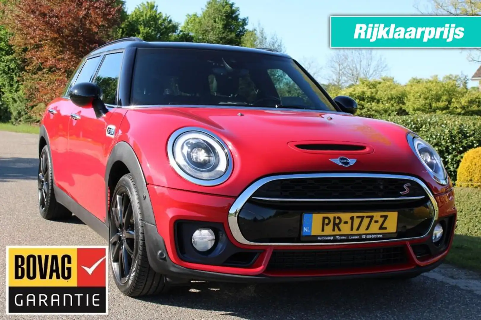 MINI Cooper S Clubman 2.0 192pk Cooper S Chili Serious Business JCW/pano Červená - 1