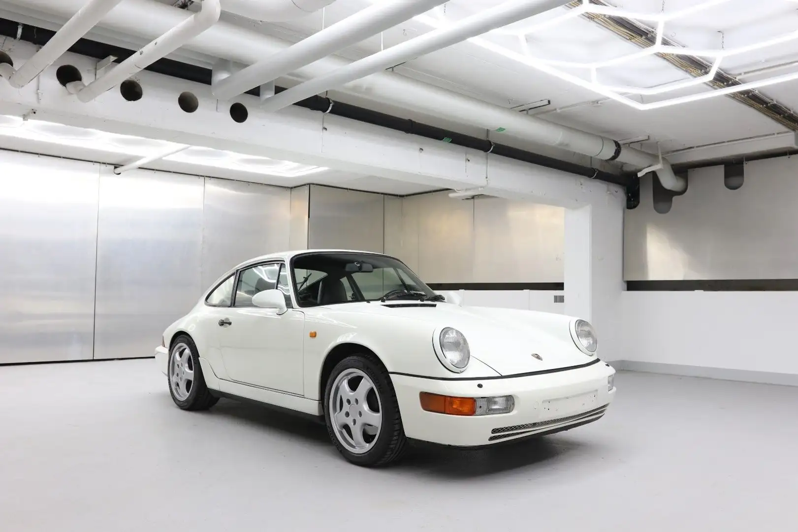 Porsche 964 Carrera 4 Vollleder Turbositze Weiß - 1