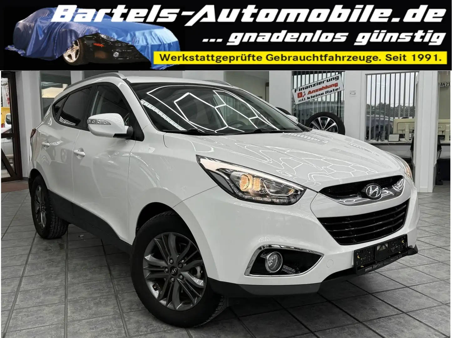 Hyundai iX35 1.6 FIFA World Cup Edition, 1.Hd., Leder Wit - 1