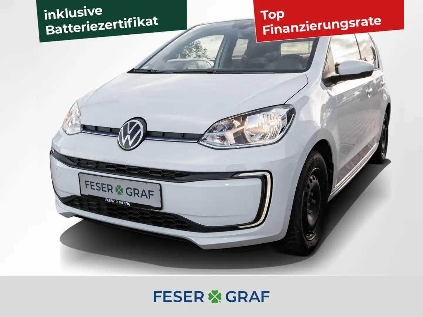 Volkswagen up! e-up! Style Plus Kamera/Fronthz/Sitzhz/MultiLenkra Weiß - 1