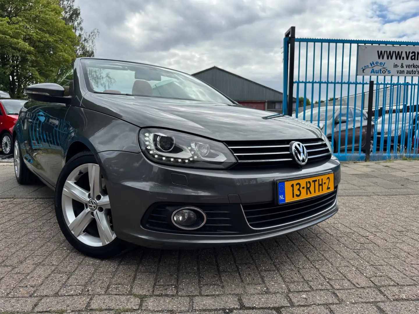 Volkswagen Eos 1.4 TSI Highline Clima Elek Pakket Lmv Leer Grijs - 2
