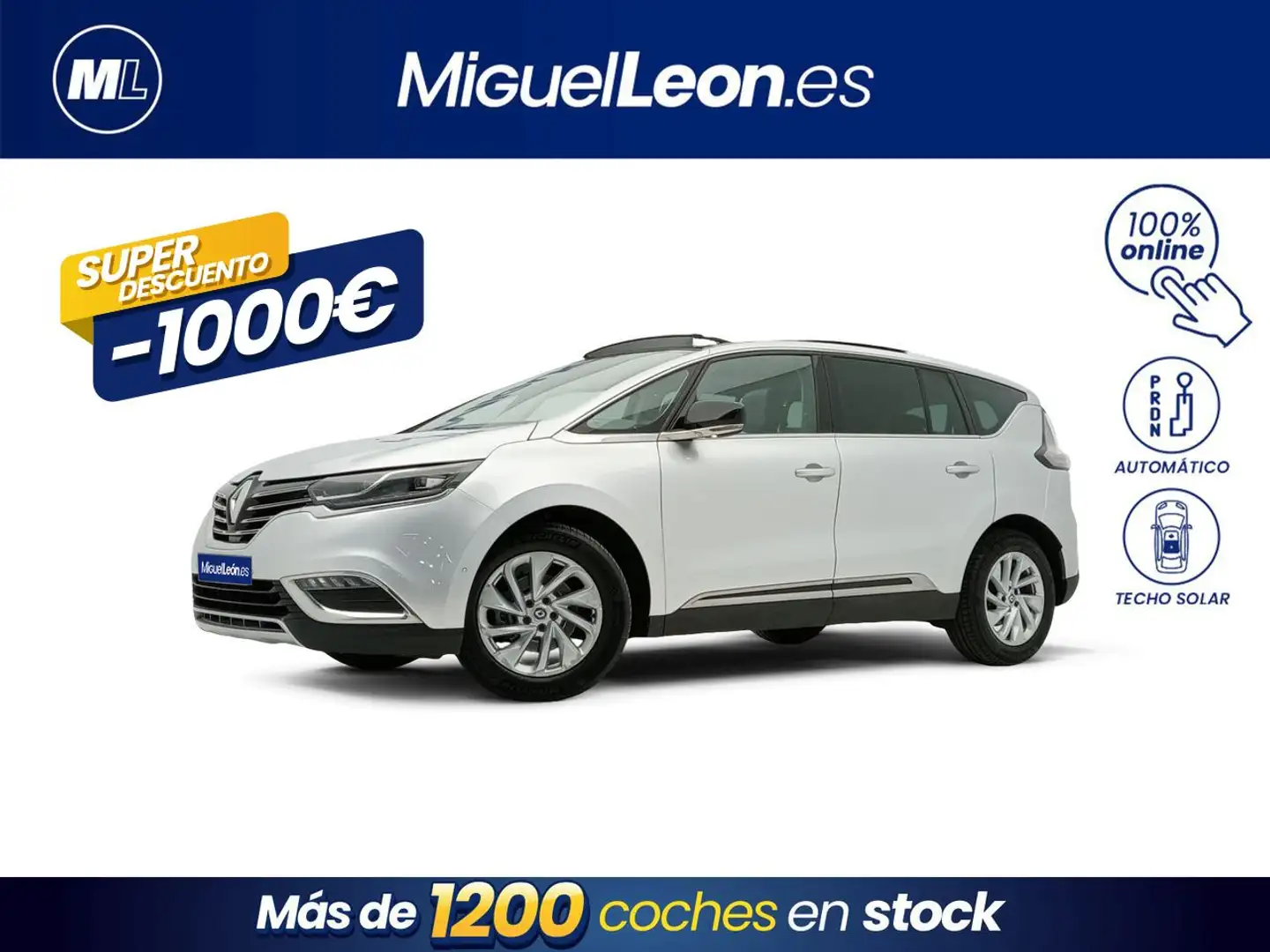 Renault Espace 1.6dCi TT Energy Zen EDC 118kW Rojo - 1