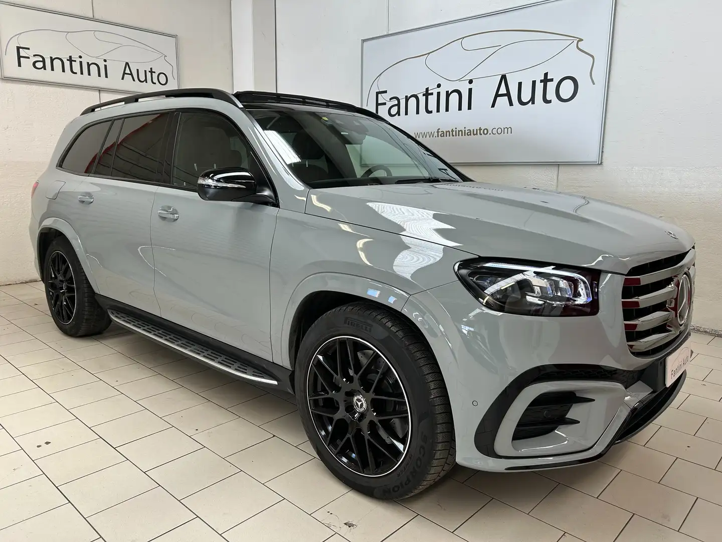 Mercedes-Benz GLS 450 d AMG Line Premium Plus 4matic-DETTAGLI IN BIO Szary - 1