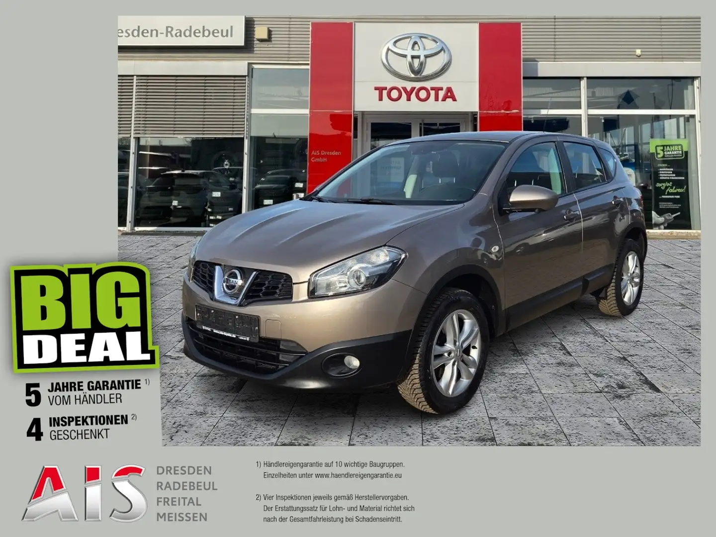 Nissan Qashqai 1.6 acenta AHK+Navi+360°Kamera - 1