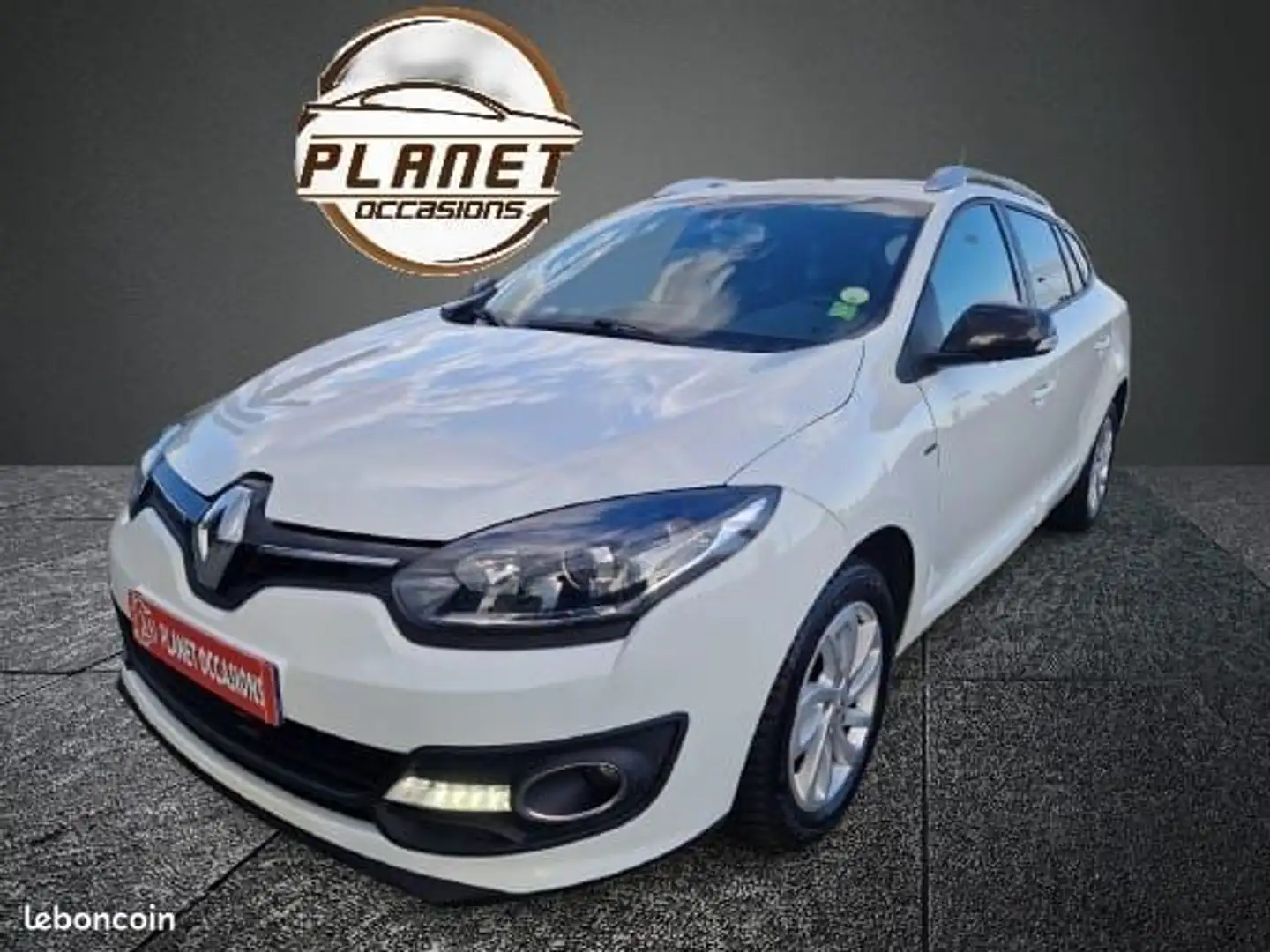 Renault Megane Mégane III Estate 1.5 dCi 110 – Limited 2016 Garantie 1 an Blanc - 1