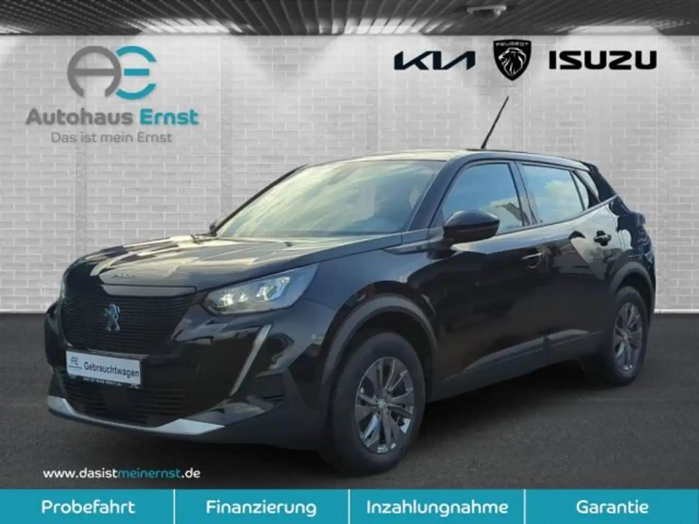 Peugeot 2008 Elektro Active Schwarz - 1