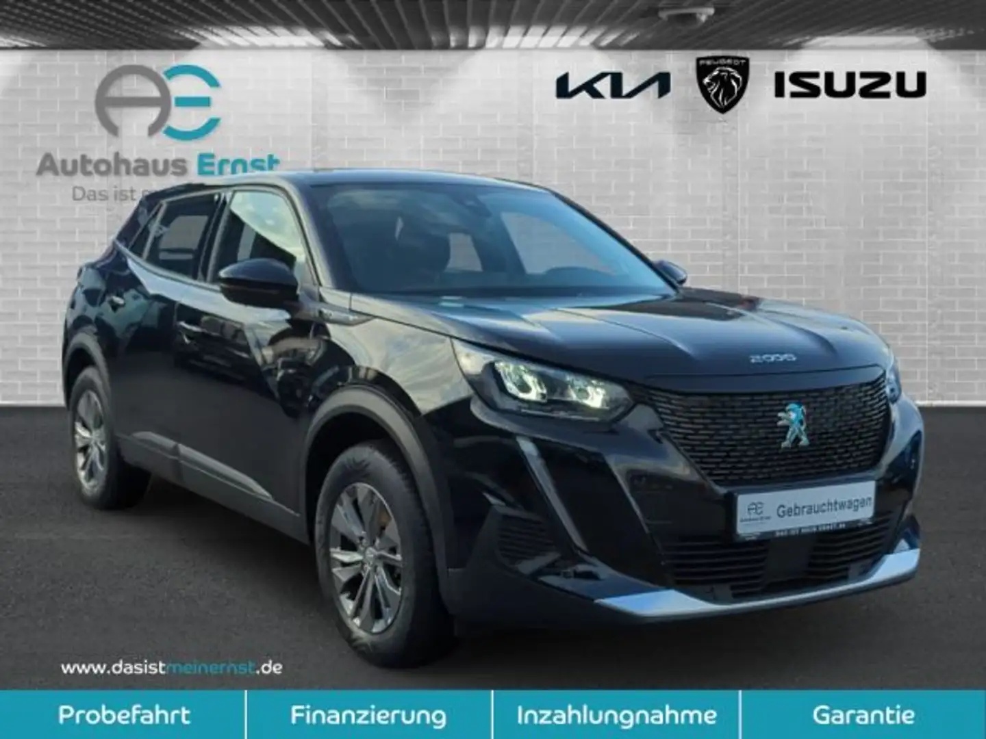 Peugeot 2008 Elektro Active Schwarz - 2