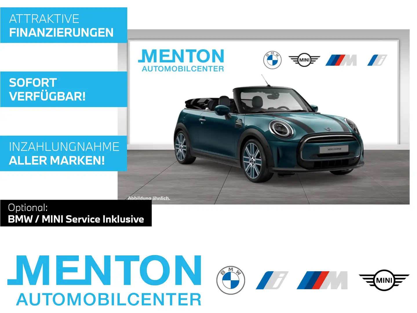 MINI Cooper Cabrio Cooper C Head-Up/LED/Navi/Driving Assistant Blau - 1