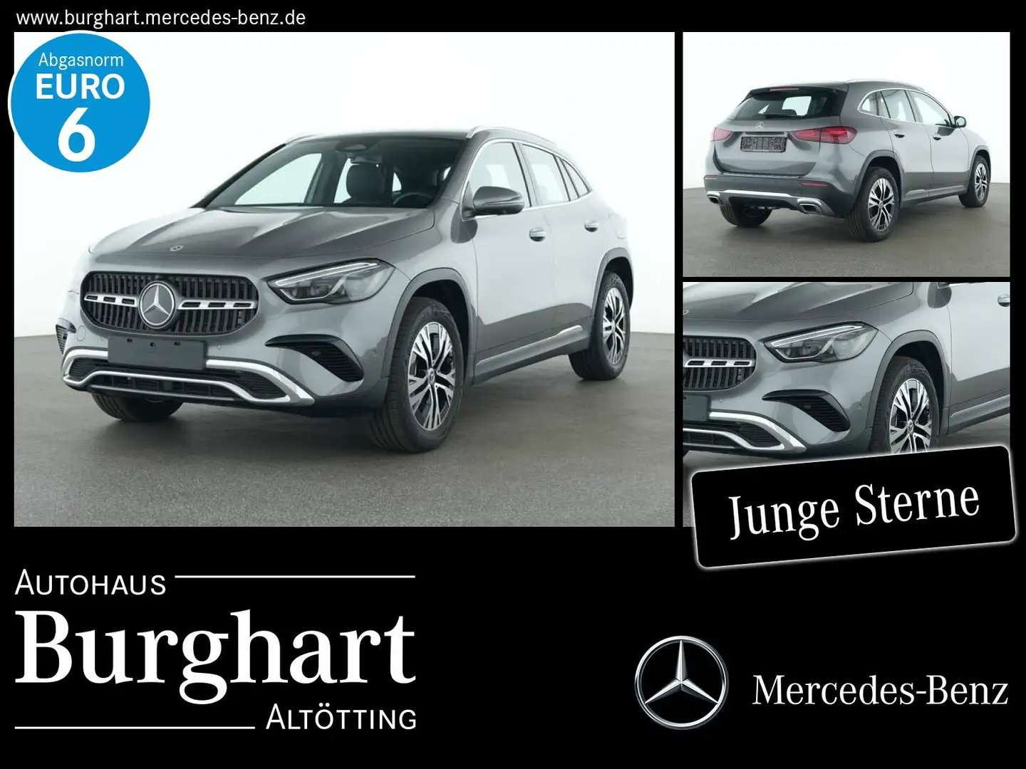 Mercedes-Benz GLA 220 GLA 220 4M Progressive/Navi/Distronic/Autom. Klima Grijs - 1