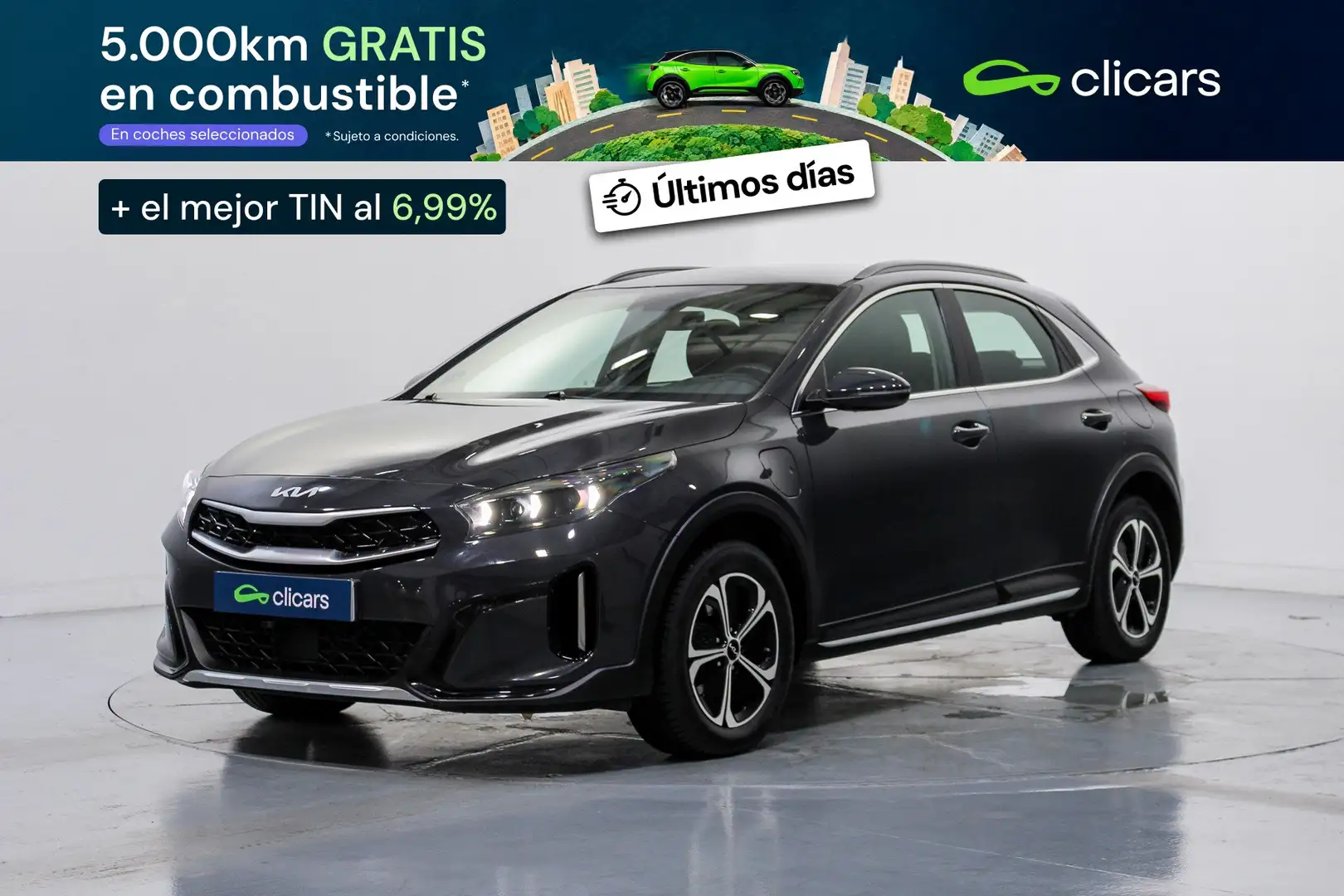 Kia XCeed 1.6 PHEV eMotion Aut. Gris - 1
