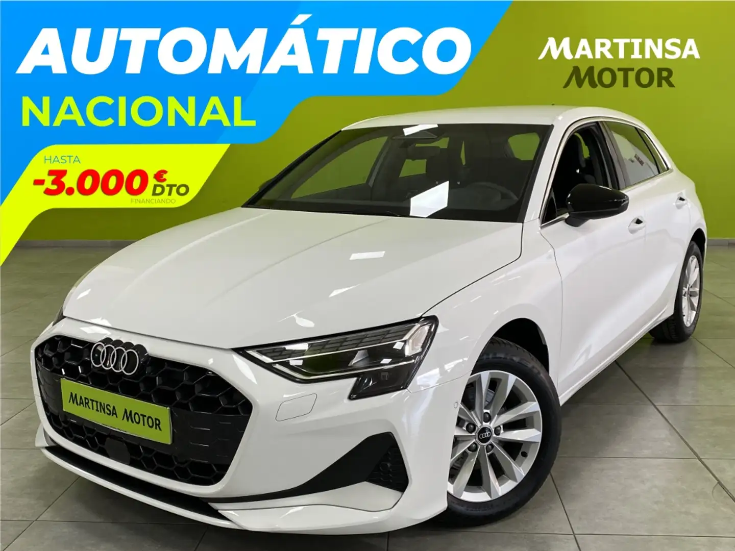 Audi A3 Sportback TFSI Advanced S tronic 85kW Blanco - 1