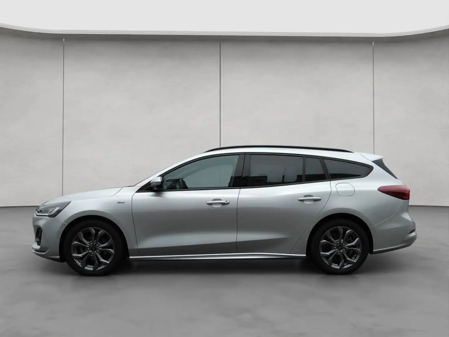 Ford Focus Turnier 1.0 EcoBoost Hybrid ST-LINE X Silber - 2