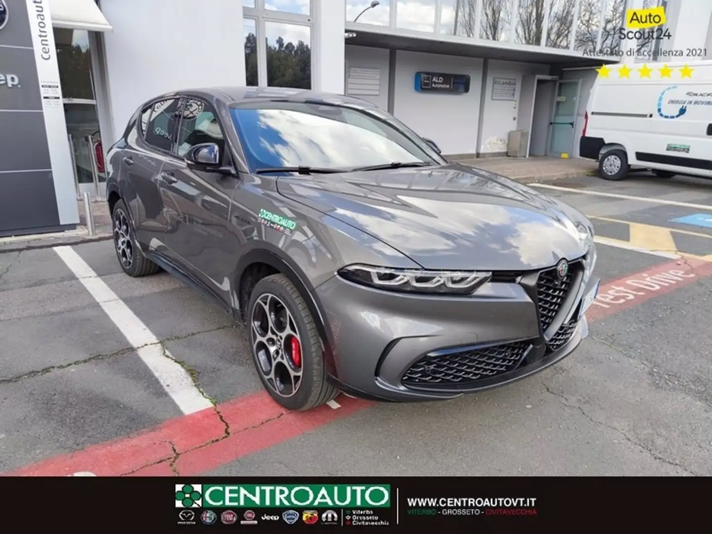 Alfa Romeo Tonale 1.3 phev Veloce Q4 280cv at6 Gris - 1