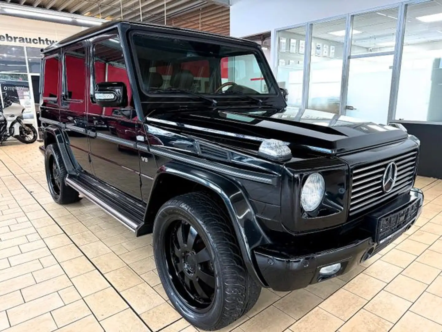 Mercedes-Benz G 500 V8 *AUTOM+KLIMAAUT+ESD+LEDER+SITZH+20'ALU* Noir - 1
