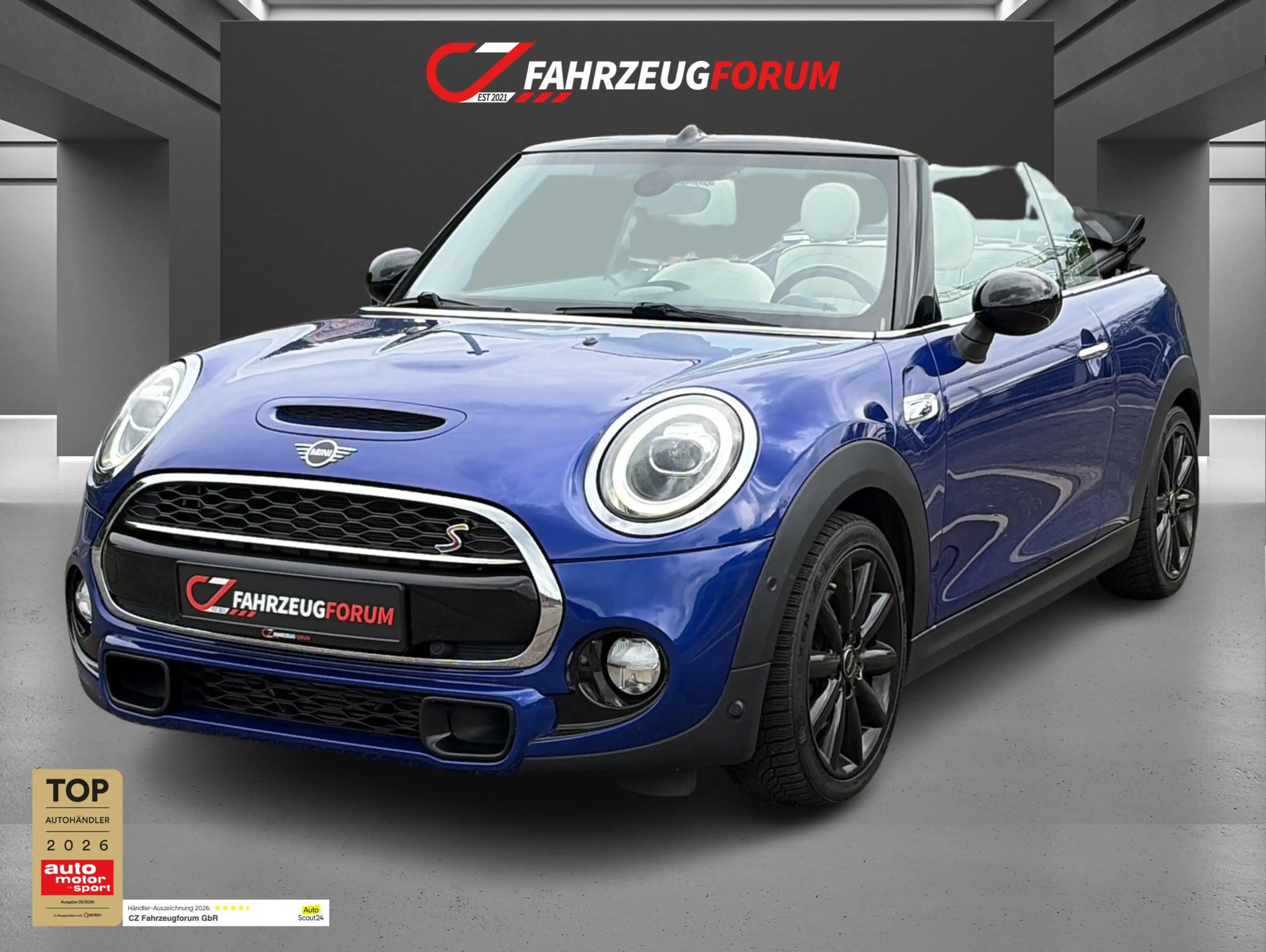 MINI Cooper S Cabrio Leder Lounge *LED*Chili*Visual B