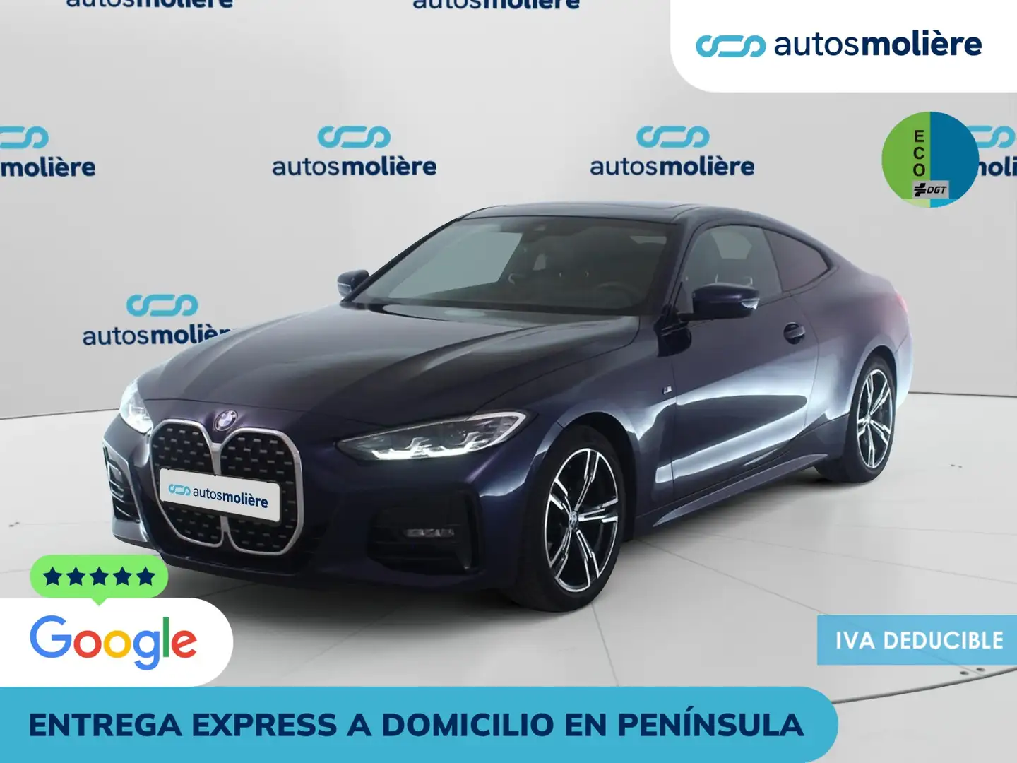 BMW 420 420dA Coupé Azul - 1