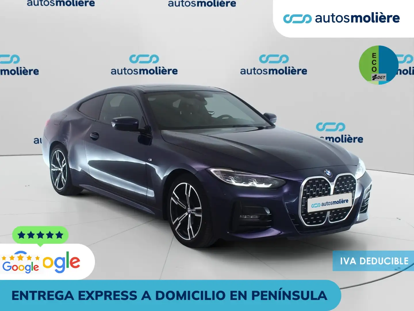 BMW 420 420dA Coupé Azul - 2