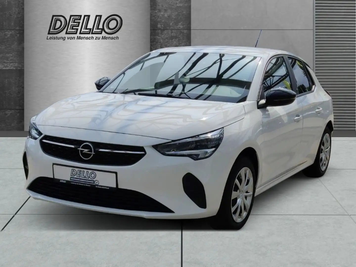 Opel Corsa-e F Edition SHZ PDC hinten Klimaautomatik Allwetterr Wit - 1