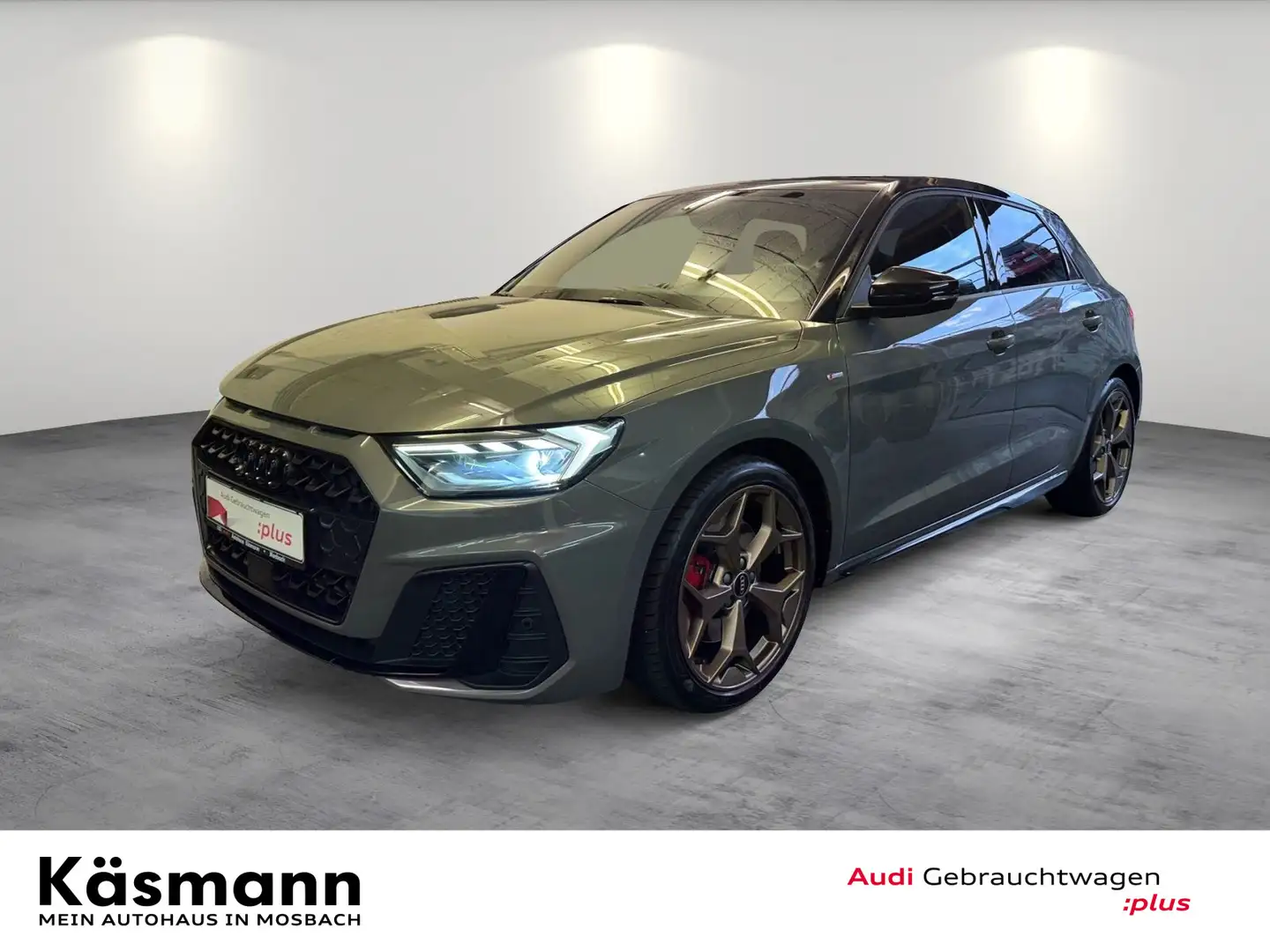 Audi A1 40TFSI S line 2xS line ACC NAV KAM Gris - 2