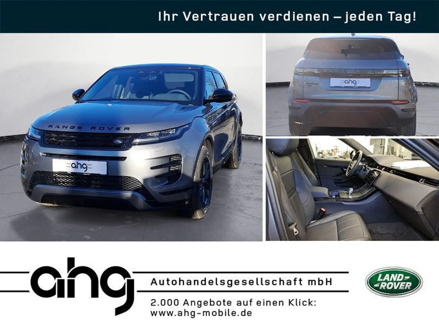 Land Rover Range Rover Evoque D165 DYNAMIC SE Tempom.aktiv Grau - 1