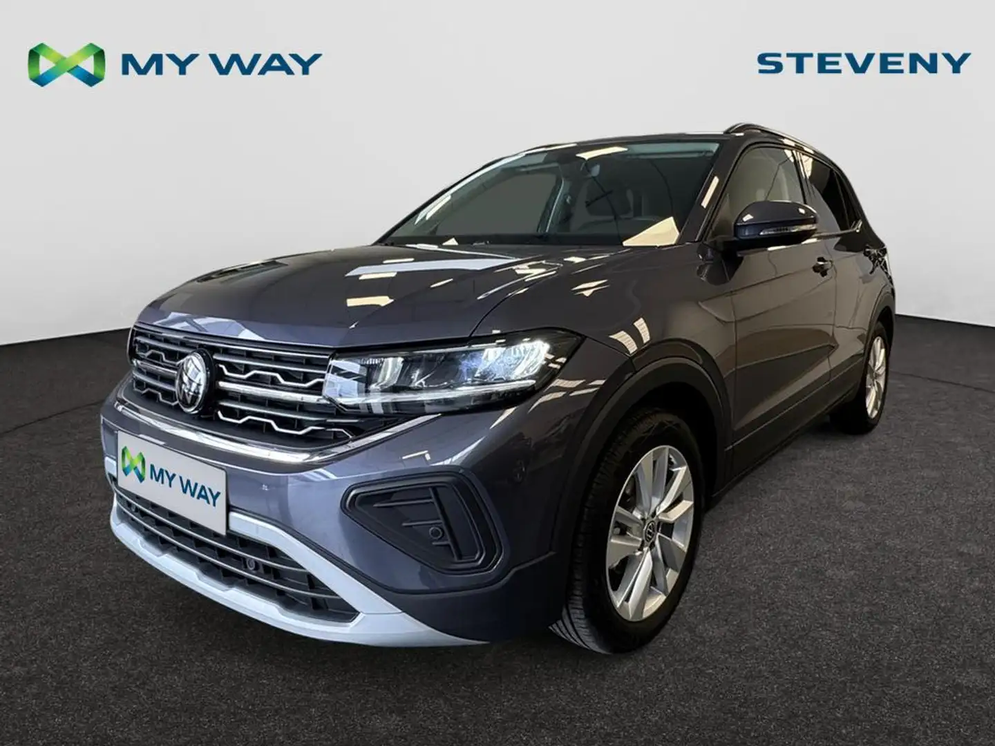Volkswagen T-Cross T-Cross Life Business 1.0 TSI 70 kW (95 ch) 5 vite Gris - 1