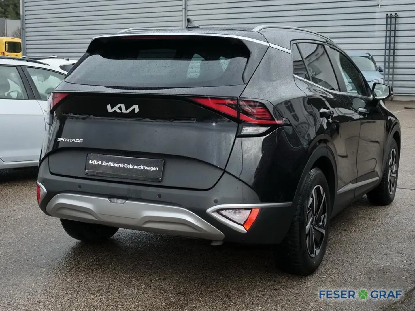 Kia Sportage Vision Komfort-P/Navi/Teilleder/SHZ/LED Negro - 2