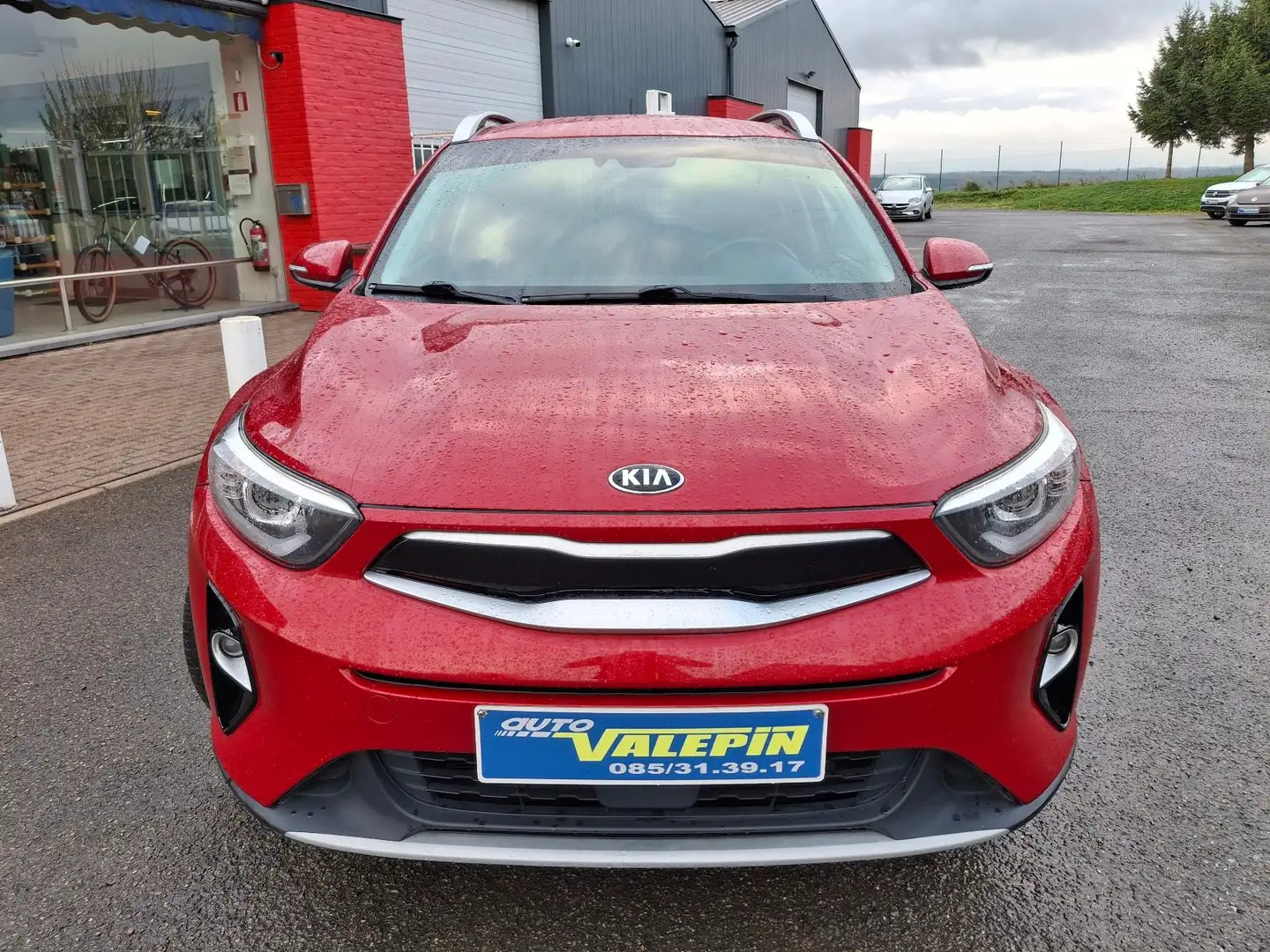 Kia Stonic 1.0T Sense ISG 120cv 6Vit GPS/CUIR/CAMERA/JA17/AB Rosso - 2
