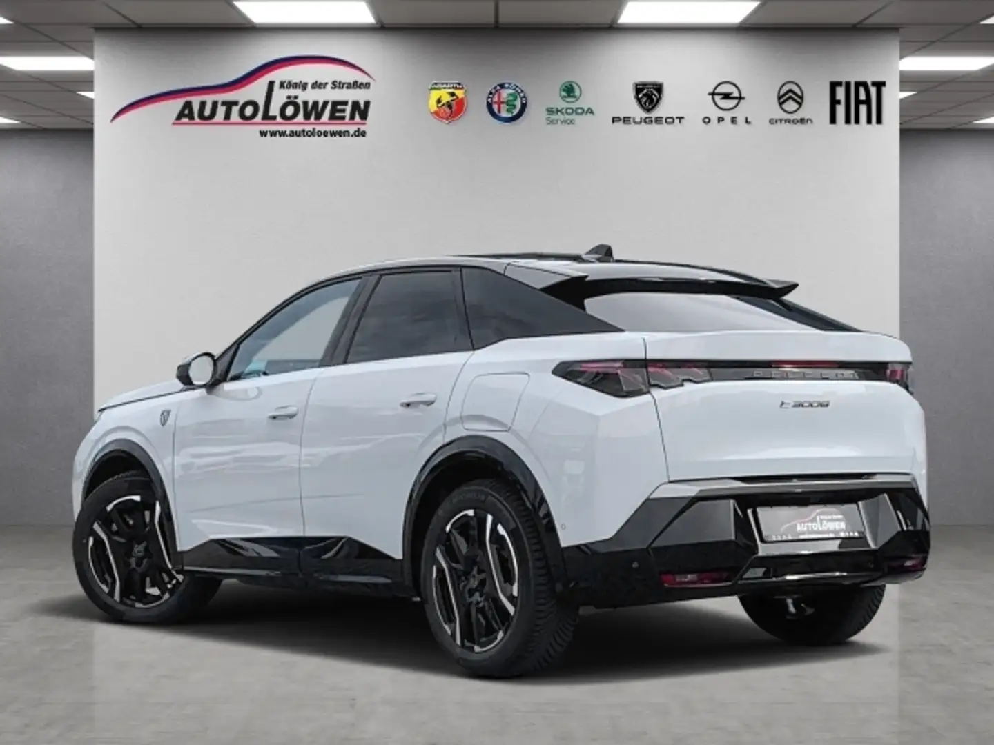 Peugeot 3008 Elektromotor 210 GT, Rückfahrkamera, Navi, Weiß - 2