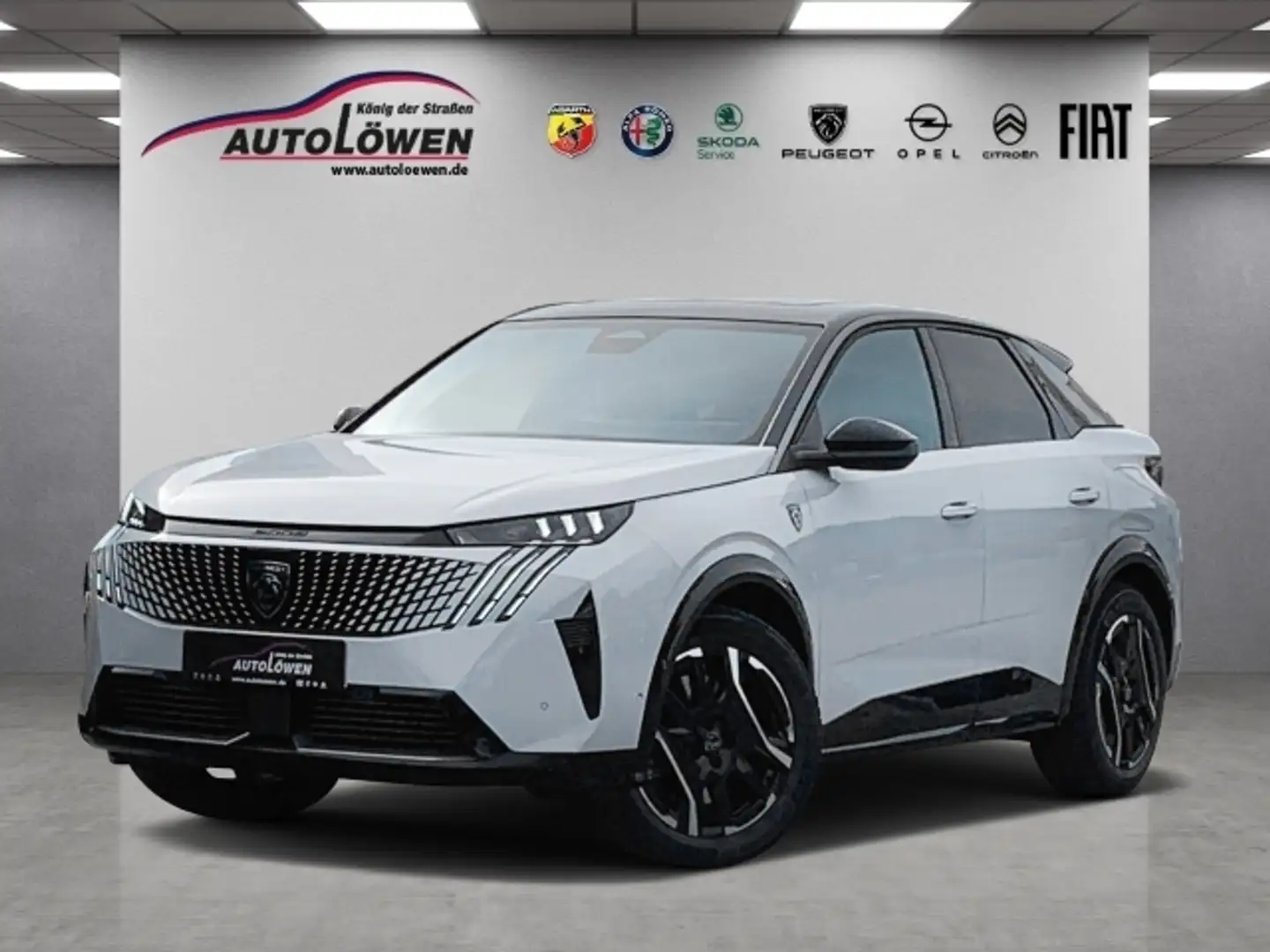 Peugeot 3008 Elektromotor 210 GT, Rückfahrkamera, Navi, Weiß - 1