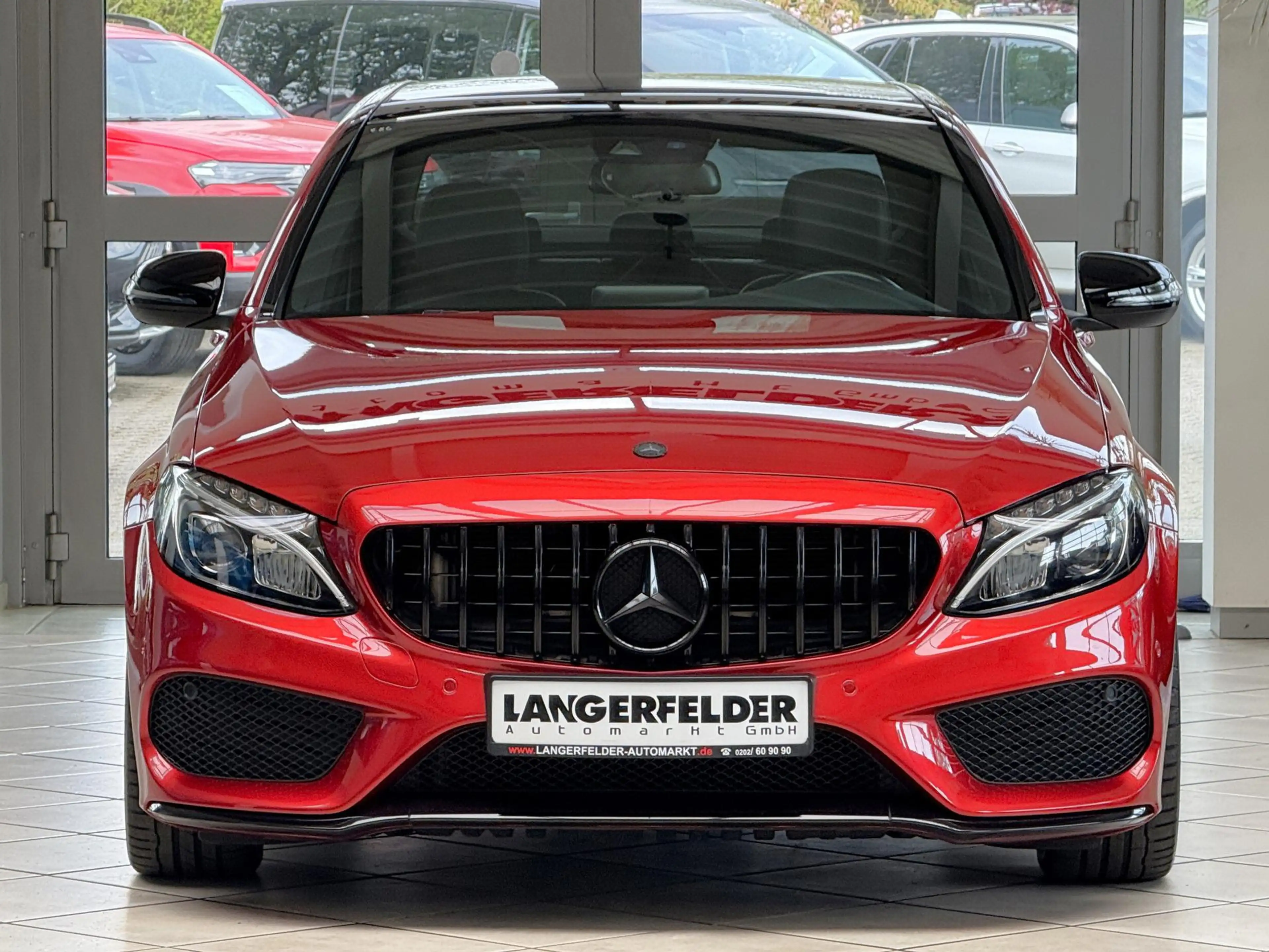 Mercedes-Benz C 250 C250 AMG Line*NAVI*Night*PANO*LEDER*BURM*LEDER* — photo 8