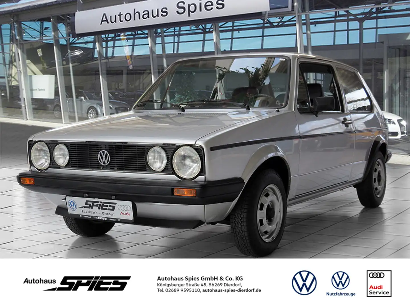 Volkswagen Golf I 1.5 LX Original Sammlerfahrzeug Silber - 1