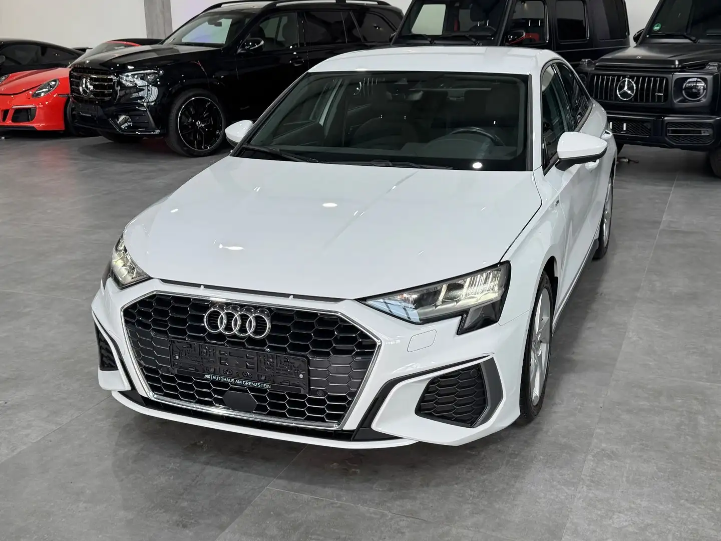 Audi A3 35 TDI Lim. S-LINE*LED*Kam*ACC*APP*SHZ*Assist Weiß - 2