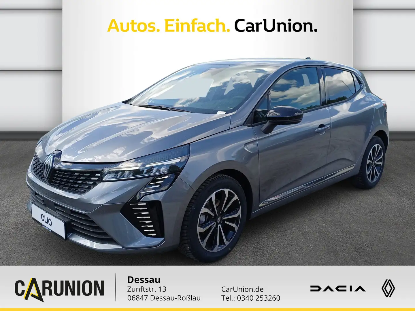 Renault Clio Techno TCe 90 NAVI/KAMERA/SITZHEIZUNG Grau - 1