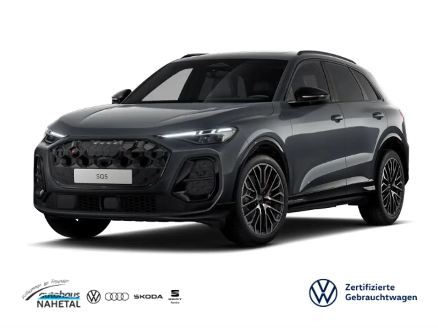 Audi SQ5 SUV EDITION ONE S-LUFTFAHRWERK TECH PRO AHK B&O PA Gris - 1