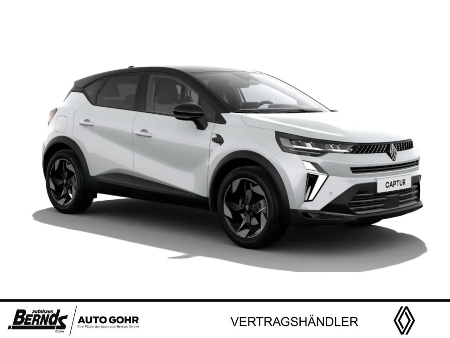 Renault Captur Mild Hybrid 140 EDC TECHNO EINPARKHILFE KLIMA LED Weiß - 1