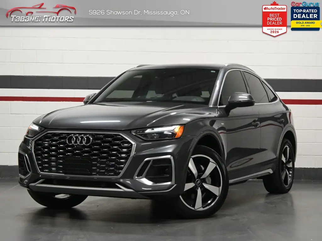 2023 Audi Q5 Sportback Progressiv S-Line No Accident 360CAM Panoramic Ro