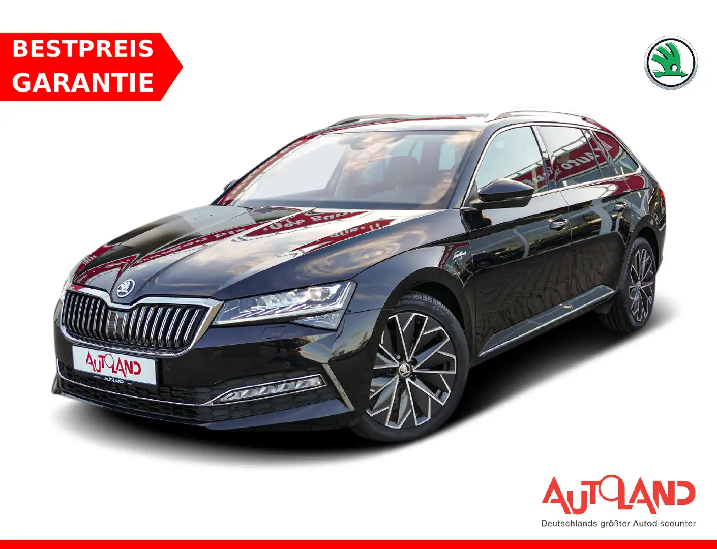 Skoda Superb Combi 2.0 TDI L&K 4x4 Standheizung AHK Grau - 1