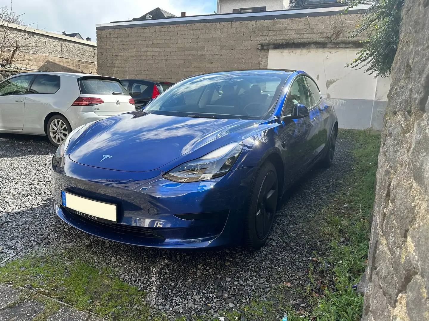 Tesla Model 3 Model 3 RWD Hinterradantrieb *Parksensoren*1.Hand* Blau - 1