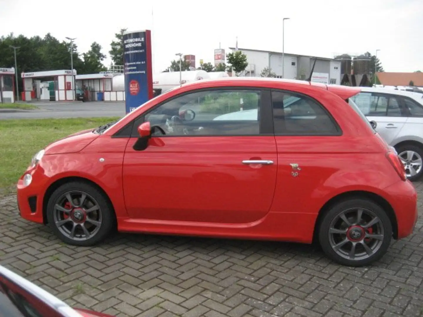 Abarth 595 +Sitzheizung+ Roşu - 2