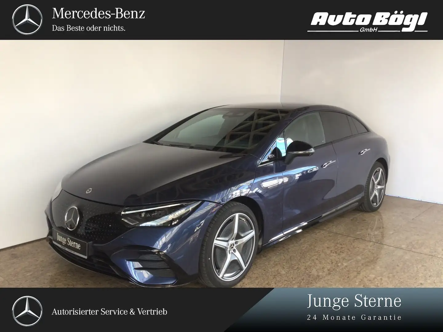 Mercedes-Benz EQE 300 EQE 300 2 x AMG Line/Premium/HAL/Burm/Night/20'/ Синій - 1