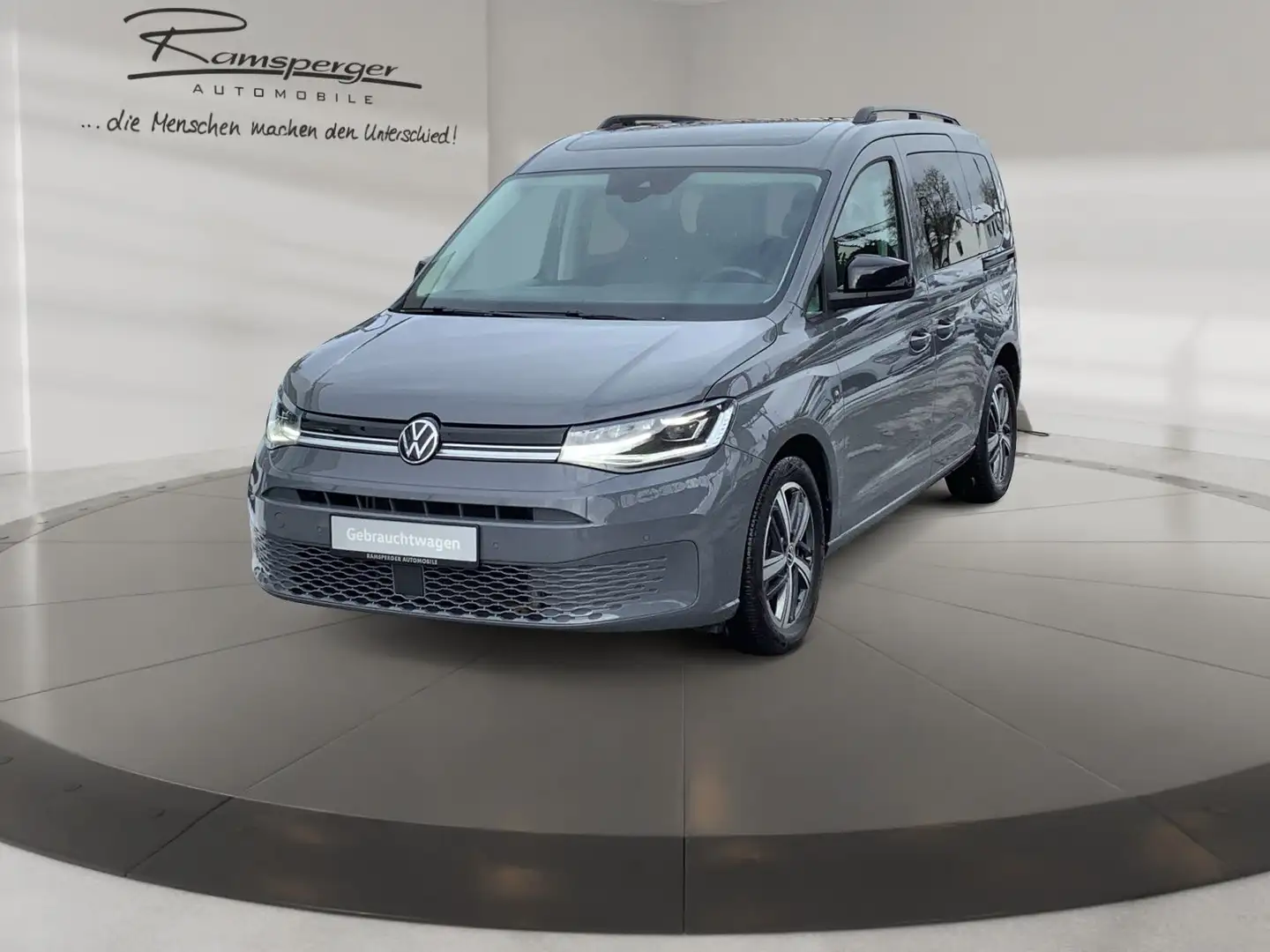 Volkswagen Caddy 1.5 TSI DSG Life AHK ACC LED Pano Standh. Grau - 2