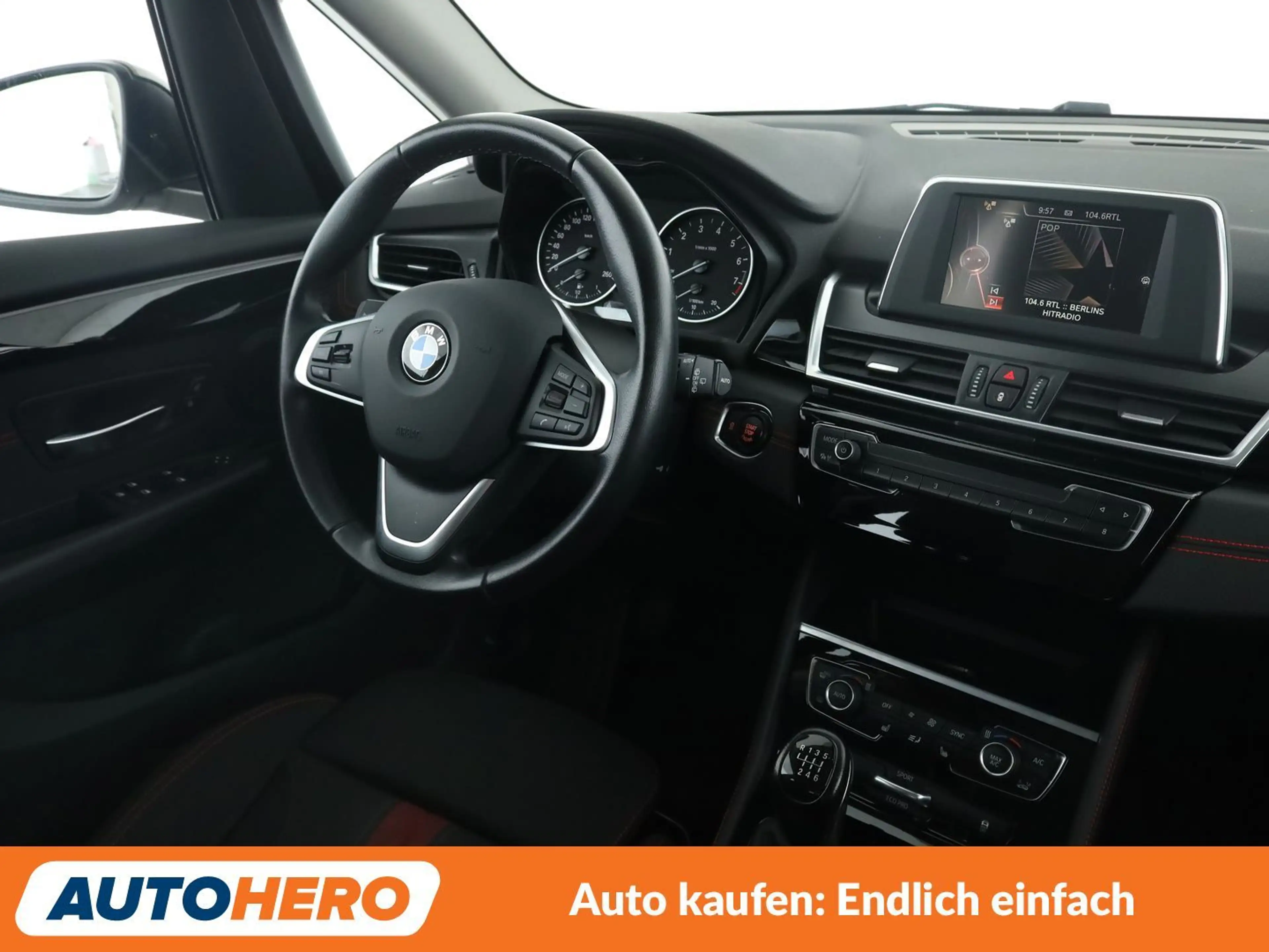 BMW 220 220i Active Tourer Sport Line *PDC*SHZ*KLIMA*PLA* — photo 13