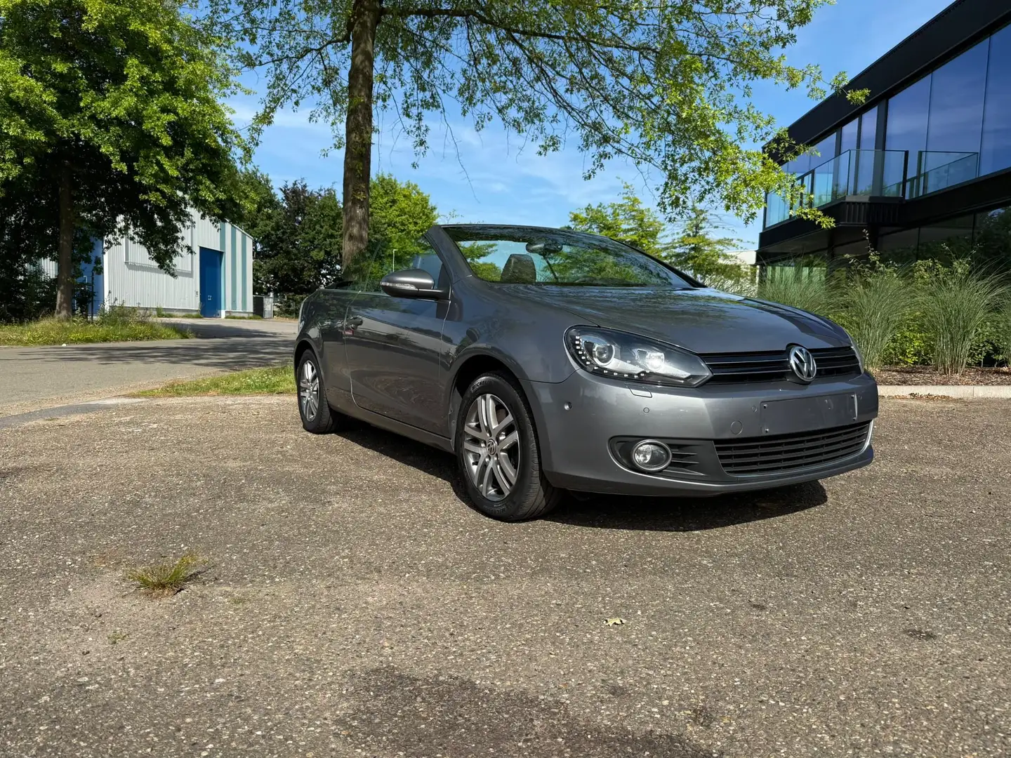 Volkswagen Golf Cabriolet Golf Cabrio 2.0 TDI BlueMotion Technology Cup Gris - 2