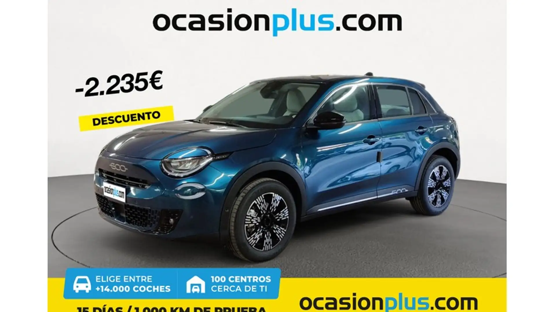 Fiat 600 1.2 MHEV DDCT 100kW Azul - 1