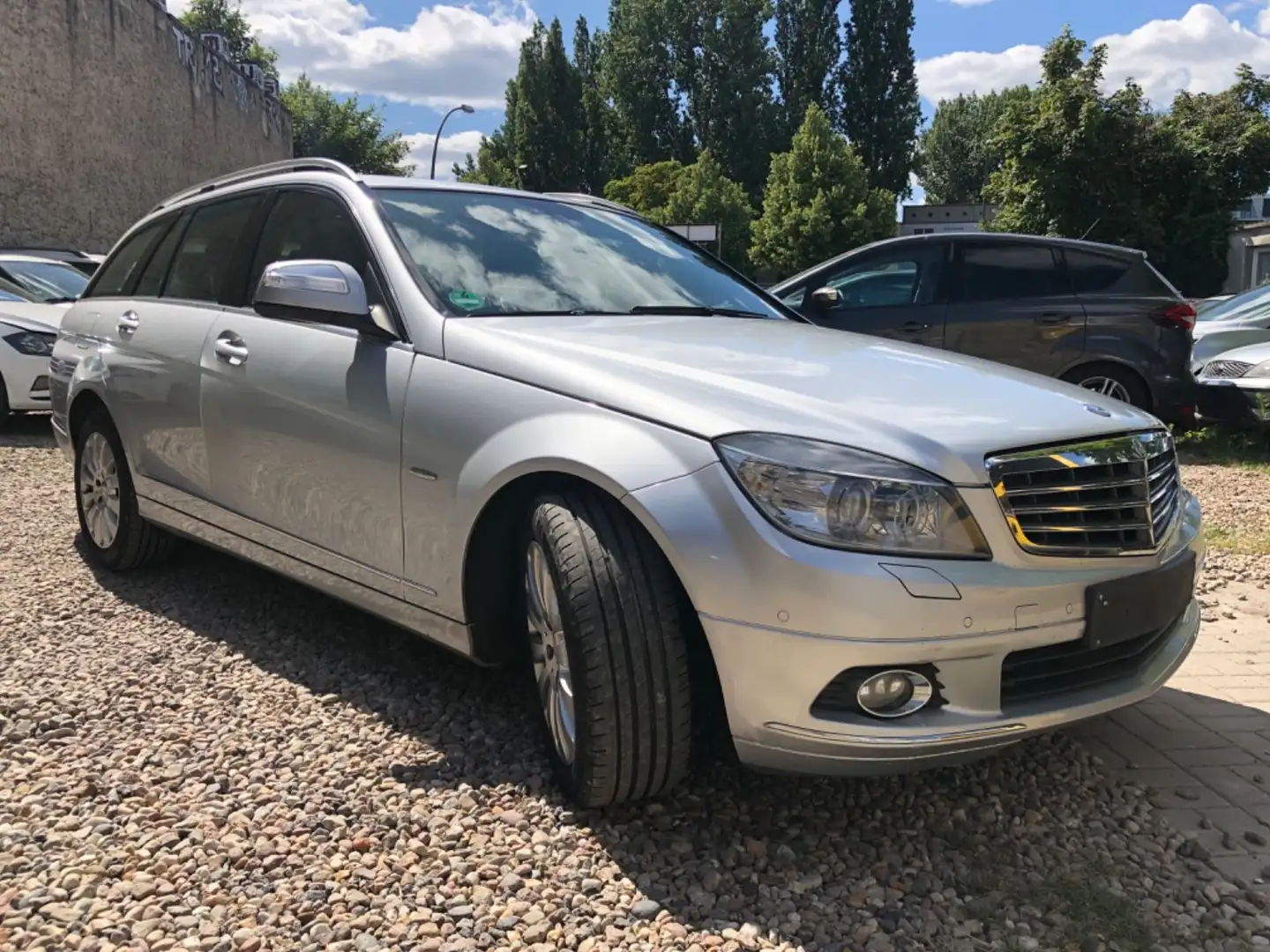 Mercedes-Benz C 180 C -Klasse T-Modell Kompressor-TÜV NEU Argent - 2