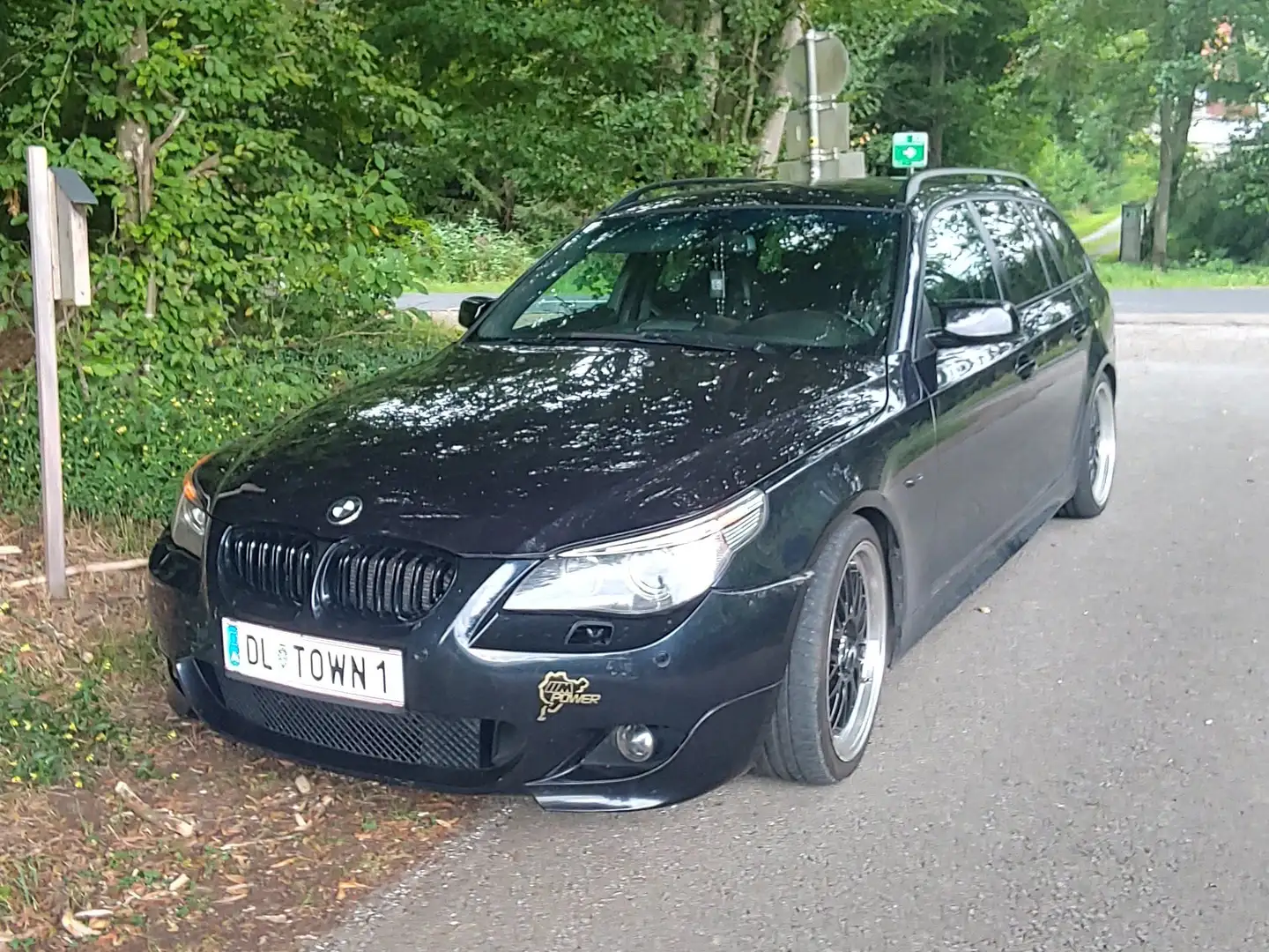 BMW 525 525d Touring Schwarz - 1