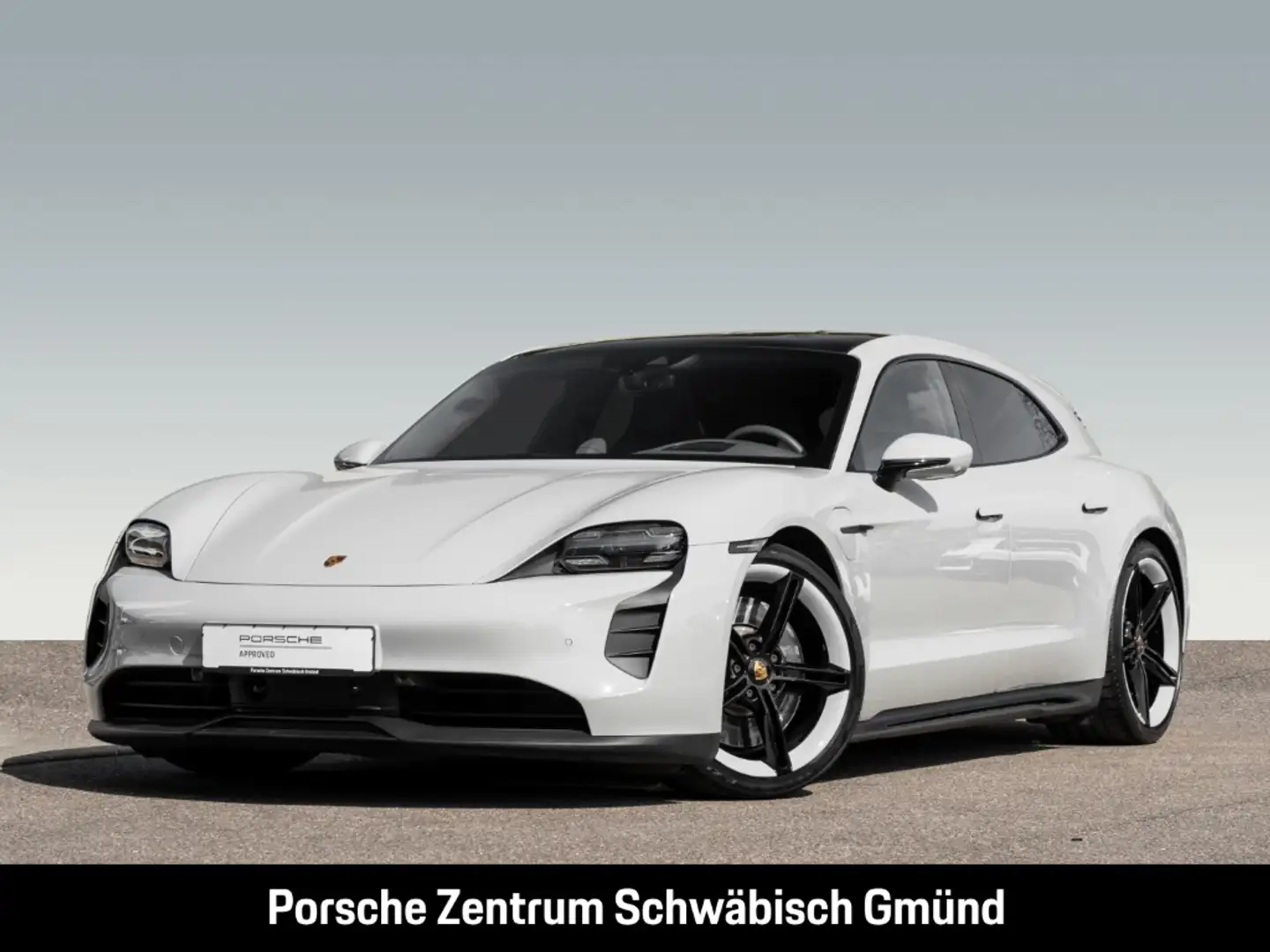 Porsche Taycan GTS Sport Turismo Burmester Panoramadach Blanc - 1
