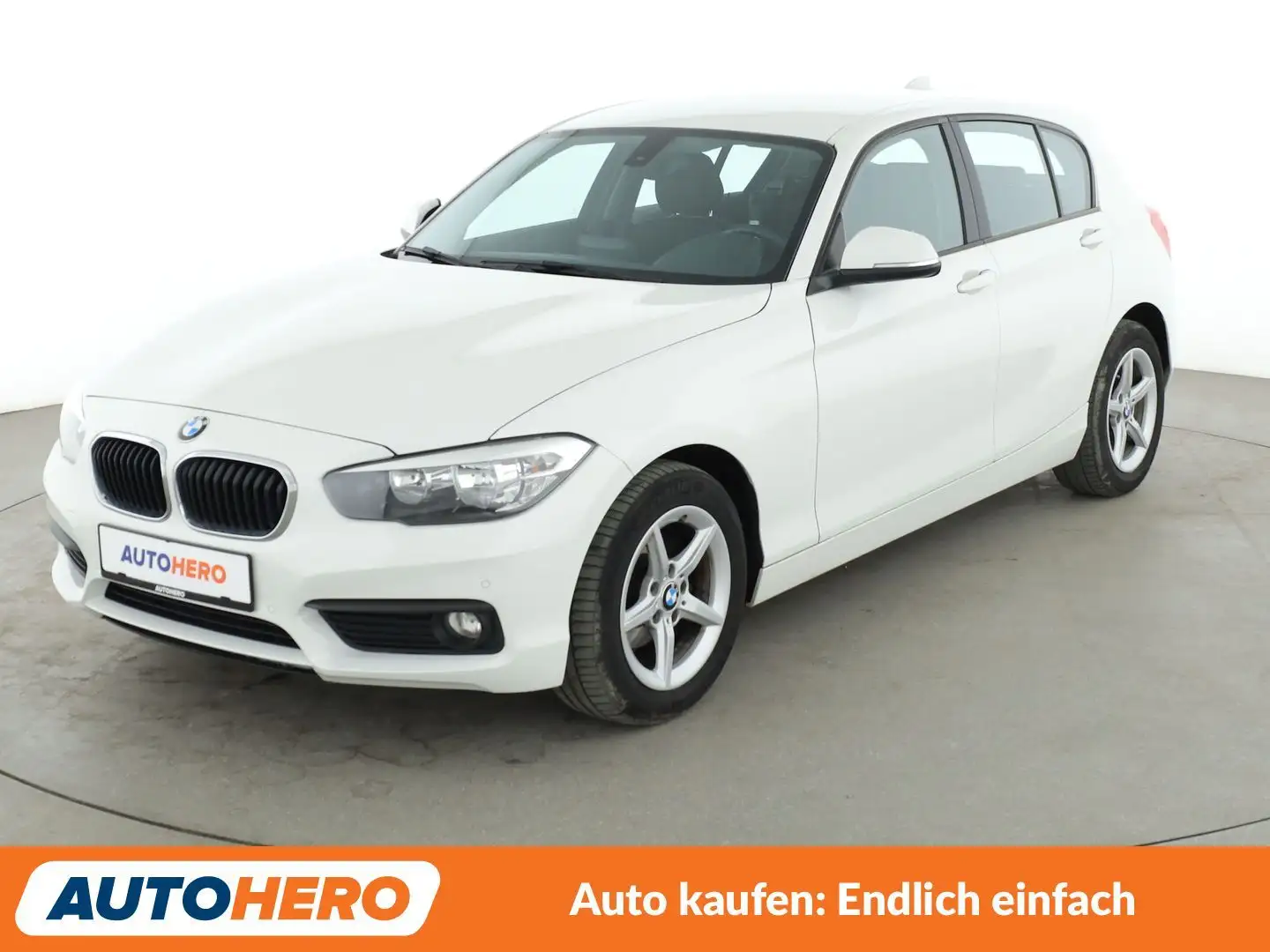 BMW 116 116i Advantage*TEMPO*PDC*SHZ*NAVI*LIM*ALU* Wit - 1