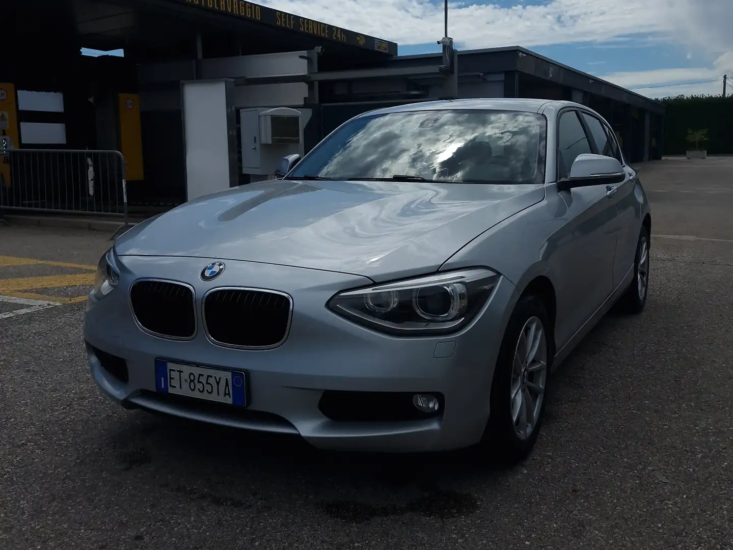 BMW 116 Serie 1 F20 116i 5p Sport E6 Argento - 1